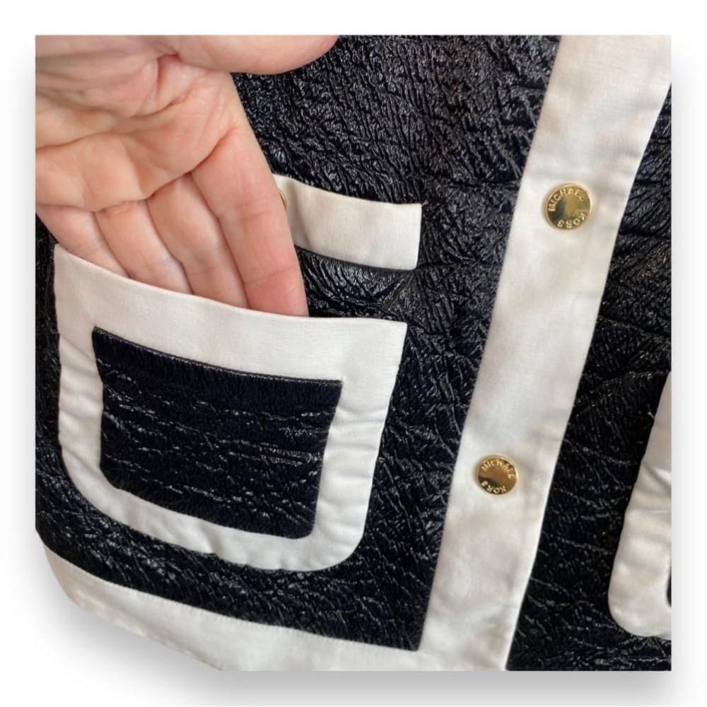 Michael Kors - Navy/White Crop Blazer - 6 - china - Picture 6 of 9